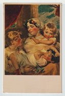 Mrs. Weddell and Children - Art Museum, Philadelphia, Pennsylvania, USA Vintage Original Postcard # 4992 - New - 1940's