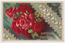 Load image into Gallery viewer, Birthday Greetings Vintage Original Postcard # 4999 - New - Hand Written Early 1900's
