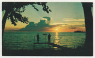 Welcome to Wisconsin, USA (Riley's Bay) Vintage Original Postcard # 5000 - New, 1960's