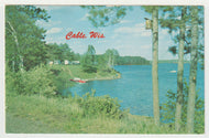 Cable Camp Grounds, Wisconsin, USA Vintage Original Postcard # 5004 - New - 1960's