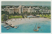 Load image into Gallery viewer, Sheraton British Colonial Hotel, Nassau, Bahamas Vintage Original Postcard # 5007 - New - 1960's
