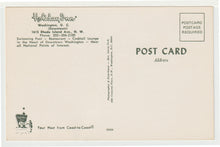Load image into Gallery viewer, Holiday Inn, Washington, D.C., USA Vintage Original Postcard # 5008 - New - 1960's
