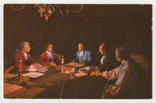 Load image into Gallery viewer, Virginia Patriots in Secret Session (Thomas Jefferson), USA Vintage Original Postcard # 5011 - 1960's
