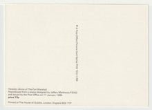 Load image into Gallery viewer, College of Arms Quincentenary - Arms of Earl Marshal Vintage Original Postcard # 5018 - New - January 17, 1984
