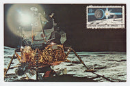 John F. Kennedy Space Center (NASA), Florida, USA Vintage Original Postcard # 5036 - New - Post Marked April, 1971