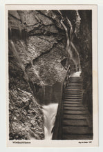 Load image into Gallery viewer, Wimbachklamm, Bavaria, Germany Vintage Original Postcard # 5093 - New - 1940's
