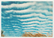Cloudscapes - Altocumulus Undulatus Clouds, USA - Vintage Original Postcard # 5113 - New - Post Marked October 4, 2004