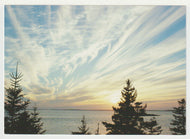 Cloudscapes - Cirrus Radiatus Clouds, USA - Vintage Original Postcard # 5114 - New - Post Marked October 4, 2004