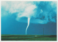 Cloudscapes - Cumulonimbus Tornadoes Clouds, USA - Vintage Original Postcard # 5115 - New - Post Marked October 4, 2004