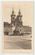 Old Town Square, Prague, Czech Republic Vintage Original Postcard # 5116 - Post Marked July 16, 1978