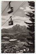 Innsbrucker Nordkettenbahn, Wagenreihung, Austria Vintage Original Postcard # 5118 - Post Marked October 17, 1975