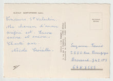 Load image into Gallery viewer, Saint-Etienne, France (Various Scenes) Vintage Original Postcard # 5129 - Hand Written 1960's
