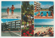 Silver Sands Hotel, Freeport, Bahamas Vintage Original Postcard # 5133 - Post Marked 1983