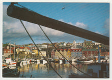 Load image into Gallery viewer, Scenic Lake and Town View, Norway Vintage Original Postcard # 5142 - New 1980's
