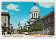 The Bonsecours Market, St. Paul Street, Montreal, Quebec, Canada Vintage Original Postcard # 5148 - 1980's
