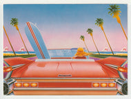 Surf's Up by Syd Brak Vintage Original Postcard # 5153 - Post Marked October 7, 1983