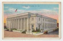 Load image into Gallery viewer, Post Office, Rockford, Illinois, USA Vintage Original Postcard # 5155 - New - Early 1900's
