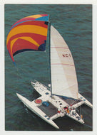 Saling - CBC, Canada Vintage Original Postcard # 5158 - Post Marked January 29, 1985