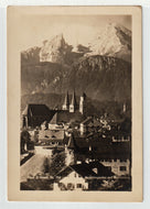 Berchtesgaden with Watzmann, Germany (Scenic View) Vintage Original Postcard # 5162 - New - 1920's