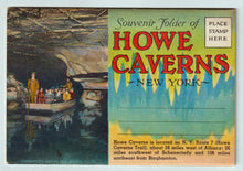 Load image into Gallery viewer, Howe Caverns, New York, USA - Vintage Original Souvenir Folder # 5178 - New - 1960's
