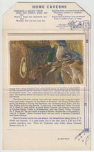 Load image into Gallery viewer, Howe Caverns, New York, USA - Vintage Original Souvenir Folder # 5178 - New - 1960's
