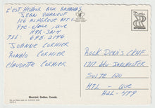 Load image into Gallery viewer, Hello from Montreal, Quebec, Canada - Vintage Original Postcard # 5181 - Hand Written 1983
