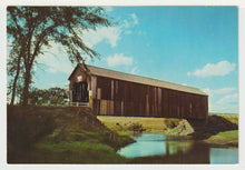 Load image into Gallery viewer, Sussex Covered Bridge, New Brunswick, Canada - Vintage Original Postcard # 5201 - New - 1970&#39;s
