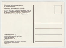Load image into Gallery viewer, Science and Technology for Development - United Nations Vintage Original Postcard # 5205 - New - October 2, 1992
