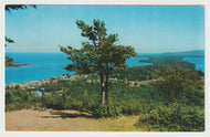 Copper Harbor, Lake Superior, Michigan, USA Vintage Original Postcard # 5225 - Post Marked 1960's