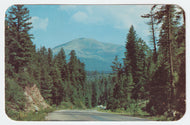 Dark Canyon on US Highway # 70, New Mexico, USA Vintage Original Postcard # 5231 - Post Marked August 7, 1951