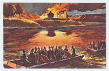 Load image into Gallery viewer, Fort Madison, Iowa, USA - Painting - Vintage Original Postcard # 5233 - 1960's
