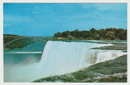 Niagara Falls, New York, USA (American Falls as Seen From Goat Island) - Vintage Original Postcard # 5238 - New - 1970's