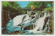 Shop by the Waterfall, Ogunquit, Maine, USA Vintage Original Postcard # 5243 - New -1970's