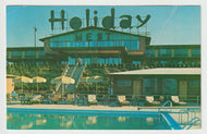 Holiday Motor Hotel along the Pennsylvania Turnpike, Harrisburg, Pennsylvania, USA Vintage Original Postcard # 5244 - Post Marked October 5, 1959