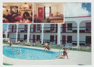 Motel L'Escale du Voyageur, Joliette, Quebec, Canada Vintage Original Postcard # 5246 - Hand Written - 1980's