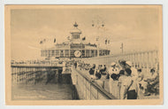 Scheveningen Pier, Netherlands Vintage Original Postcard # 5247 - Post Marked October 1941