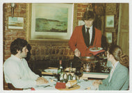 Aux Vieux Canons Restaurant, Quebec, Canada Vintage Original Postcard # 5249 - Post Marked January 28, 1985