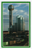 Hyatt Regency, Dallas, Texas, USA (near Reunion Tower) Vintage Original Postcard # 5261 - Post Marked 1983