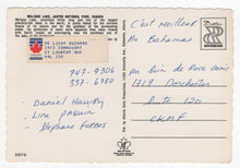 Load image into Gallery viewer, Maligne Lake, Jasper, Alberta, Canada Vintage Original Postcard # 5277 - Hand Written - 1980's
