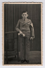 Load image into Gallery viewer, Portrait of a Young Boy (Unknown) Vintage Original Postcard # 5287 - New - Early 1900's
