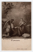 Load image into Gallery viewer, The Annunciation, Spain - Art - Painting Vintage Original Postcard # 5345 - New - 1930's
