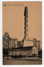 Load image into Gallery viewer, The War Memorial, Leuven, France Vintage Original Postcard # 5350 - New - 1950's
