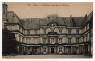 Chateau Facade Gaston-d'Orleans Castle, France Vintage Original Postcard # 5361 - New - 1940's