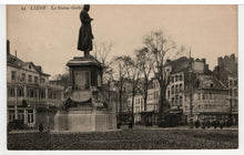 Load image into Gallery viewer, Andre E. M. Gretry Statue, Liege, Belgium Vintage Original Postcard # 5376 - New- 1940's
