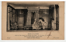Load image into Gallery viewer, Victoria and Albert Museum - 'Model of a Room' - London, England Vintage Original Postcard # 5380 - New - 1940's

