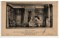 Victoria and Albert Museum - 'Model of a Room' - London, England Vintage Original Postcard # 5380 - New - 1940's