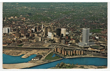 Load image into Gallery viewer, Buffalo, New York, USA - Aerial View - Vintage Original Postcard # 5290 - New - 1970's
