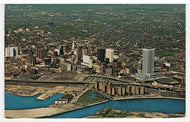 Buffalo, New York, USA - Aerial View - Vintage Original Postcard # 5290 - New - 1970's