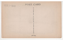 Load image into Gallery viewer, Oakum Bay, Castine, Maine by Thomas Fransioli Jr, Vurrier - Gallery of Art, Manchester, New Hampshire, USA Vintage Original Postcard # 5391 - Date Stamped February 7, 1949
