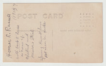 Load image into Gallery viewer, Portrait of a Man (Homer R. Russell) Vintage Original Postcard # 5403 - Hand Written 1912
